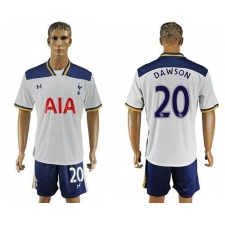 Tottenham Hotspur #20 Dawson White Home Soccer Club Jersey