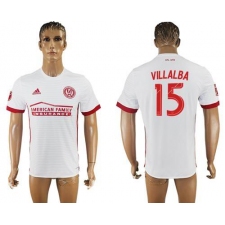 Atlanta United FC #15 Villalba Away Soccer Club Jersey