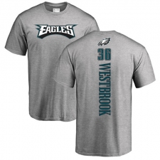 Nike Philadelphia Eagles #36 Brian Westbrook Ash Backer T-Shirt