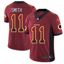 Men's Nike Washington Redskins #11 Alex Smith Limited Red Rush Drift Fashion NFL Jersey