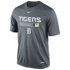 MLB Detroit Tigers Nike Legend Team Issue Performance T-Shirt - Charcoal