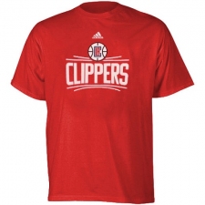 NBA Men's Los Angeles Clippers Primary Logo T-Shirt - Red