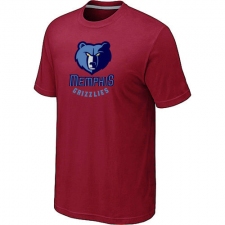 NBA Men's Memphis Grizzlies Big & Tall Primary Logo T-Shirt - Red