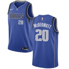 Women's Nike Dallas Mavericks #20 Doug McDermott Swingman Royal Blue Road NBA Jersey - Icon Edition
