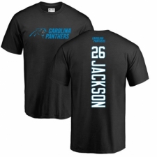 NFL Nike Carolina Panthers #26 Donte Jackson Black Backer T-Shirt