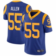 Youth Nike Los Angeles Rams #55 Brian Allen Royal Blue Alternate Vapor Untouchable Limited Player NFL Jersey