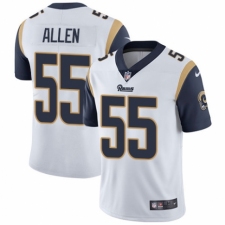 Youth Nike Los Angeles Rams #55 Brian Allen White Vapor Untouchable Limited Player NFL Jersey