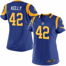 Women's Nike Los Angeles Rams #42 John Kelly Game Royal Blue Alternate NFL Jersey