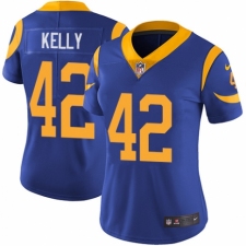 Women's Nike Los Angeles Rams #42 John Kelly Royal Blue Alternate Vapor Untouchable Elite Player NFL Jersey