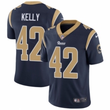 Youth Nike Los Angeles Rams #42 John Kelly Navy Blue Team Color Vapor Untouchable Limited Player NFL Jersey