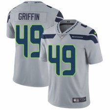 Men's Nike Seattle Seahawks #49 Shaquem Griffin Grey Alternate Vapor Untouchable Limited Player NFL Jersey