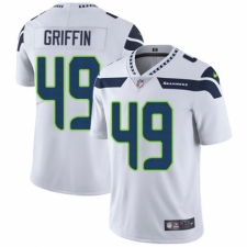 Men's Nike Seattle Seahawks #49 Shaquem Griffin White Vapor Untouchable Limited Player NFL Jersey