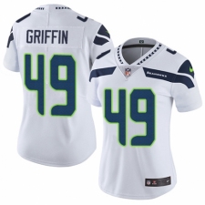 Women's Nike Seattle Seahawks #49 Shaquem Griffin White Vapor Untouchable Limited Player NFL Jersey