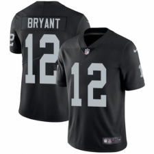 Men's Nike Oakland Raiders #12 Martavis Bryant Black Team Color Vapor Untouchable Limited Player NFL Jersey