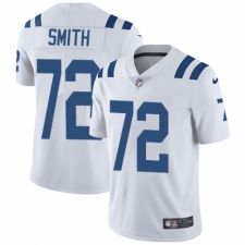 Youth Nike Indianapolis Colts #72 Braden Smith White Vapor Untouchable Limited Player NFL Jersey