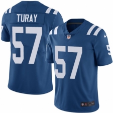 Youth Nike Indianapolis Colts #57 Kemoko Turay Royal Blue Team Color Vapor Untouchable Limited Player NFL Jersey