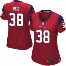 Women's Nike Houston Texans #38 Justin Reid Game Red Alternate NFL Jersey