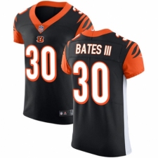Men's Nike Cincinnati Bengals #30 Jessie Bates III Black Team Color Vapor Untouchable Elite Player NFL Jersey