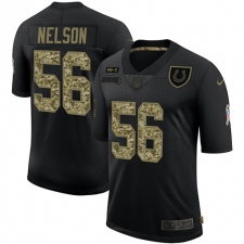Men's Indianapolis Colts #56 Quenton Nelson Camo 2020 Salute To Service Limited Jersey