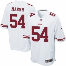 Men's Nike San Francisco 49ers #54 Cassius Marsh Game White NFL Jersey