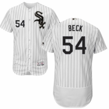 Men's Majestic Chicago White Sox #54 Chris Beck White Home Flex Base Authentic Collection MLB Jersey