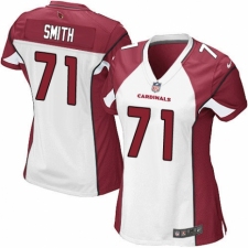 Women's Nike Arizona Cardinals #71 Andre Smith Game White NFL Jersey