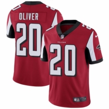 Men's Nike Atlanta Falcons #20 Isaiah Oliver Red Team Color Vapor Untouchable Limited Player NFL Jersey