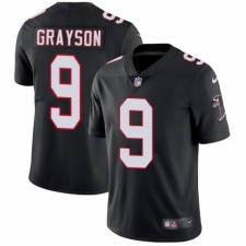 Youth Nike Atlanta Falcons #9 Garrett Grayson Black Alternate Vapor Untouchable Elite Player NFL Jersey