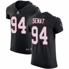 Men's Nike Atlanta Falcons #94 Deadrin Senat Black Alternate Vapor Untouchable Elite Player NFL Jersey