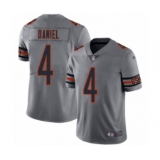 Youth Chicago Bears #4 Chase Daniel Limited Silver Inverted Legend Football Jersey