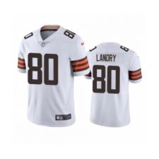 Cleveland Browns #80 Jarvis Landry White 2020 Vapor Limited Jersey