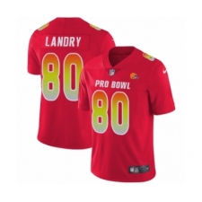 Youth Cleveland Browns #80 Jarvis Landry Limited Red AFC 2019 Pro Bowl Football Jersey