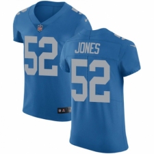 Men's Nike Detroit Lions #52 Christian Jones Blue Alternate Vapor Untouchable Elite Player NFL Jersey