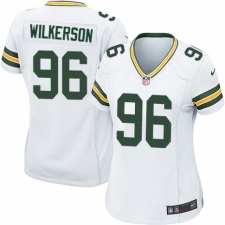 Women's Nike Green Bay Packers #96 Muhammad Wilkerson Game White NFL Jersey
