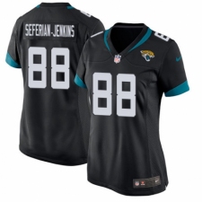 Women's Nike Jacksonville Jaguars #88 Austin Seferian-Jenkins Game Teal Green Team Color NFL Jersey