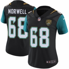 Men's Nike Jacksonville Jaguars #68 Andrew Norwell Gray Static Vapor Untouchable Limited NFL Jersey