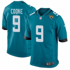 Men's Nike Jacksonville Jaguars #9 Logan Cooke Game Black Alternate NFL Jersey