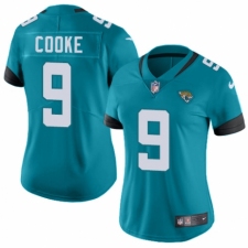 Women's Nike Jacksonville Jaguars #9 Logan Cooke Black Alternate Vapor Untouchable Elite Player NFL Jersey