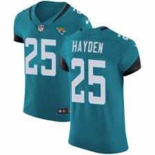 Men's Nike Jacksonville Jaguars #25 D.J. Hayden Black Alternate Vapor Untouchable Elite Player NFL Jersey