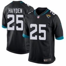 Men's Nike Jacksonville Jaguars #25 D.J. Hayden Game Teal Green Team Color NFL Jersey