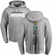NFL Nike Jacksonville Jaguars #25 D.J. Hayden Ash Backer Pullover Hoodie