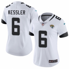 Women's Nike Jacksonville Jaguars #6 Cody Kessler White Vapor Untouchable Limited Player NFL Jersey