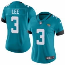 Women's Nike Jacksonville Jaguars #3 Tanner Lee Black Alternate Vapor Untouchable Limited Player NFL Jersey