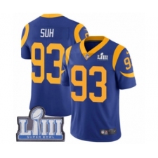 Youth Nike Los Angeles Rams #93 Ndamukong Suh Royal Blue Alternate Vapor Untouchable Limited Player Super Bowl LIII Bound NFL Jersey