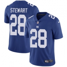 Youth Nike New York Giants #28 Jonathan Stewart Royal Blue Team Color Vapor Untouchable Limited Player NFL Jersey