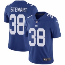 Youth Nike New York Giants #38 Jonathan Stewart Royal Blue Team Color Vapor Untouchable Limited Player NFL Jersey