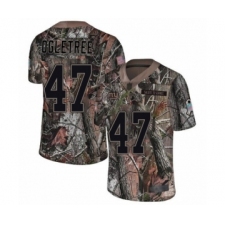 Youth New York Giants #47 Alec Ogletree Limited Camo Rush Realtree Football Jersey