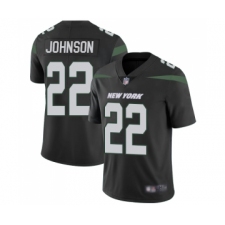 Youth New York Jets #22 Trumaine Johnson Black Alternate Vapor Untouchable Limited Player Football Jersey