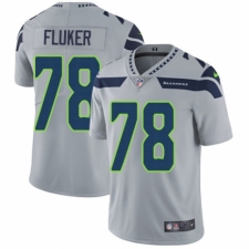 Youth Nike Seattle Seahawks #78 D.J. Fluker Grey Alternate Vapor Untouchable Limited Player NFL Jersey