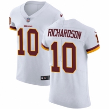 Men's Nike Washington Redskins #10 Paul Richardson White Vapor Untouchable Elite Player NFL Jersey